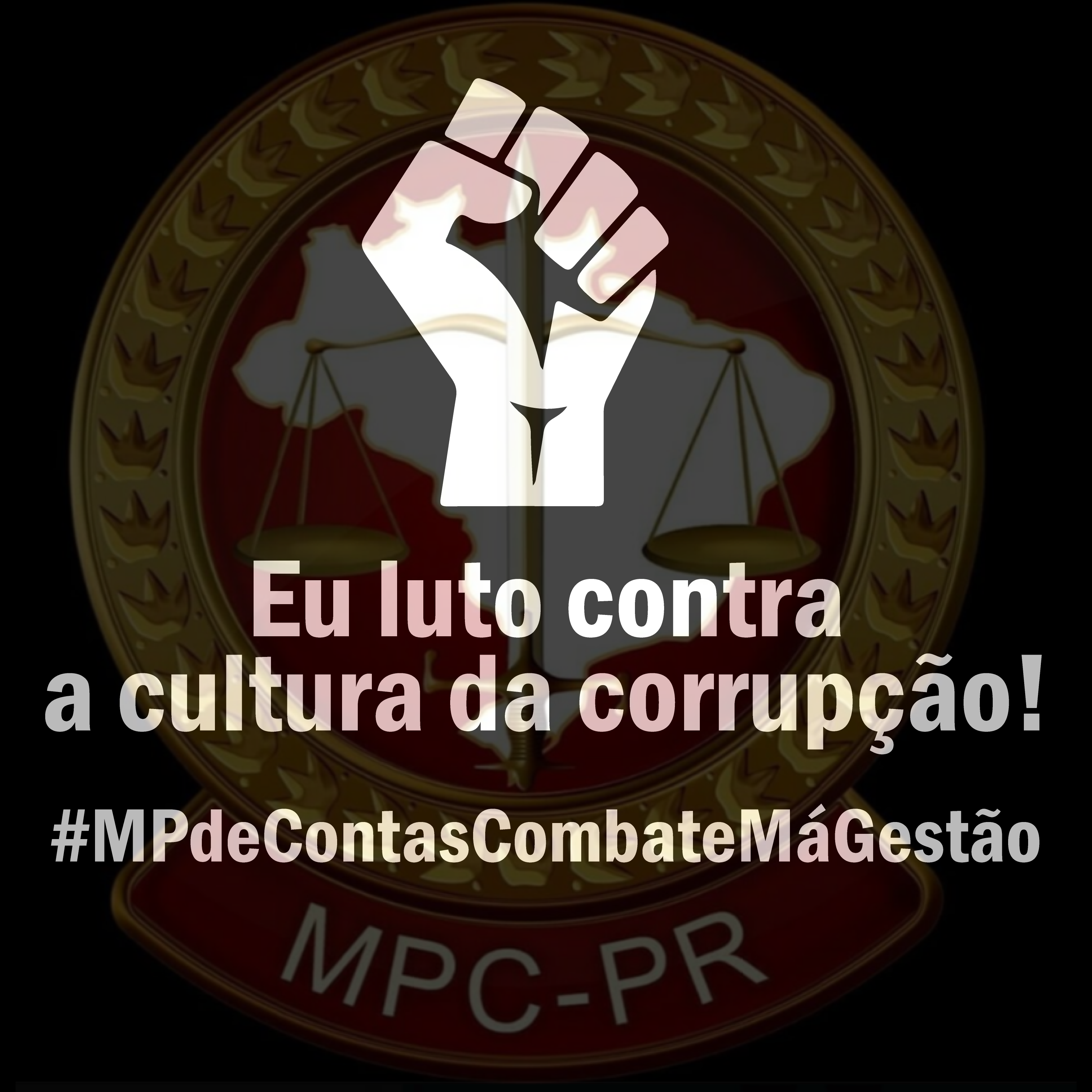 Imagem Perfil MPC PR  - Luto contra a Cultura da Corrupção 2