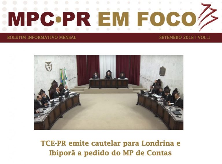 Leia mais sobre o artigo Boletim Informativo MPC-PR em Foco setembro/2018