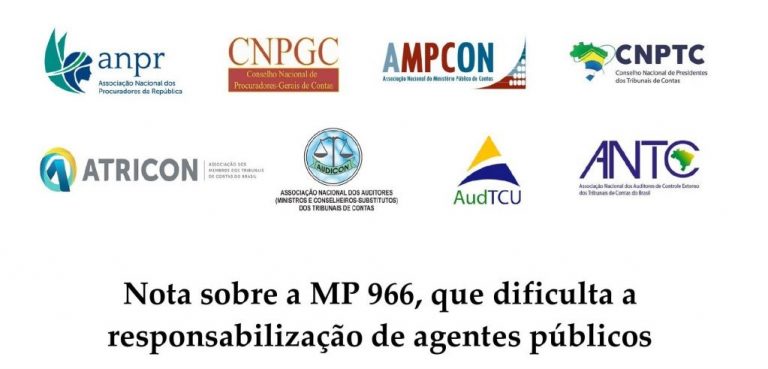 Read more about the article Nota Pública sobre a MP 966, que dificulta a responsabilização de agentes públicos