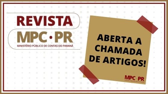 Leia mais sobre o artigo Está aberta a chamada de artigos para a 17ª edição da Revista do MPC-PR