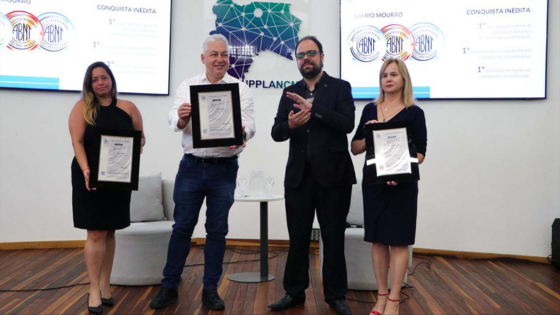 Leia mais sobre o artigo Campo Mourão conquista certificação internacional inédita e destaca atuação do MPC-PR com o Programa InovaCidades