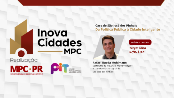 Webinário do InovaCidades MPC aborda estratégias integradas de inovação na gestão pública municipal