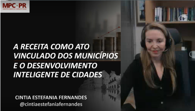 MPC-PR debate gestão da receita municipal e desenvolvimento inteligente das cidades