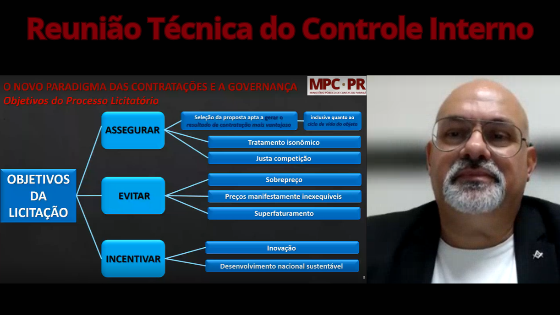 Capacitação do MPC-PR aborda papel estratégico do controle interno na Nova Lei de Licitações